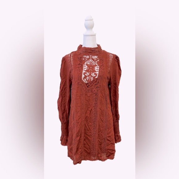 NEW FREE PEOPLE - One Vienna Mini Dress - Picture 3 of 10